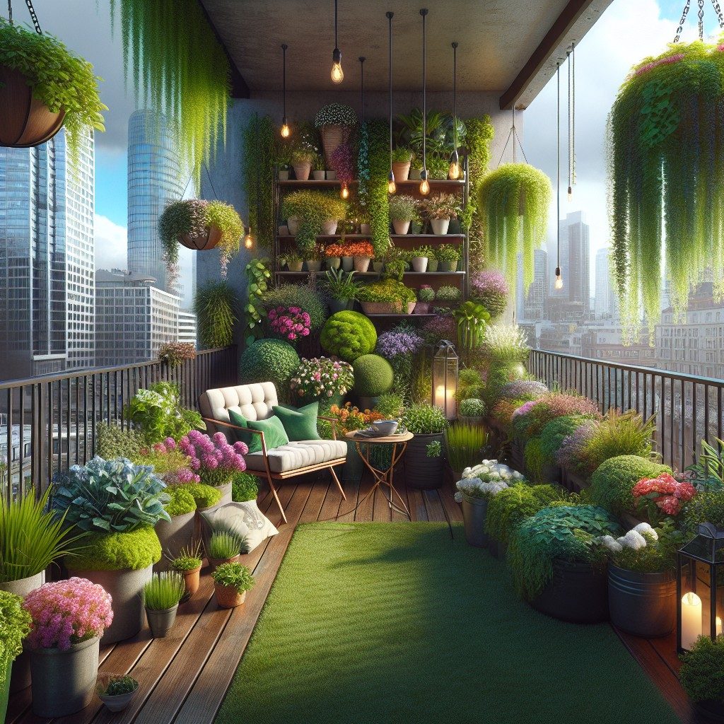 balcon verde