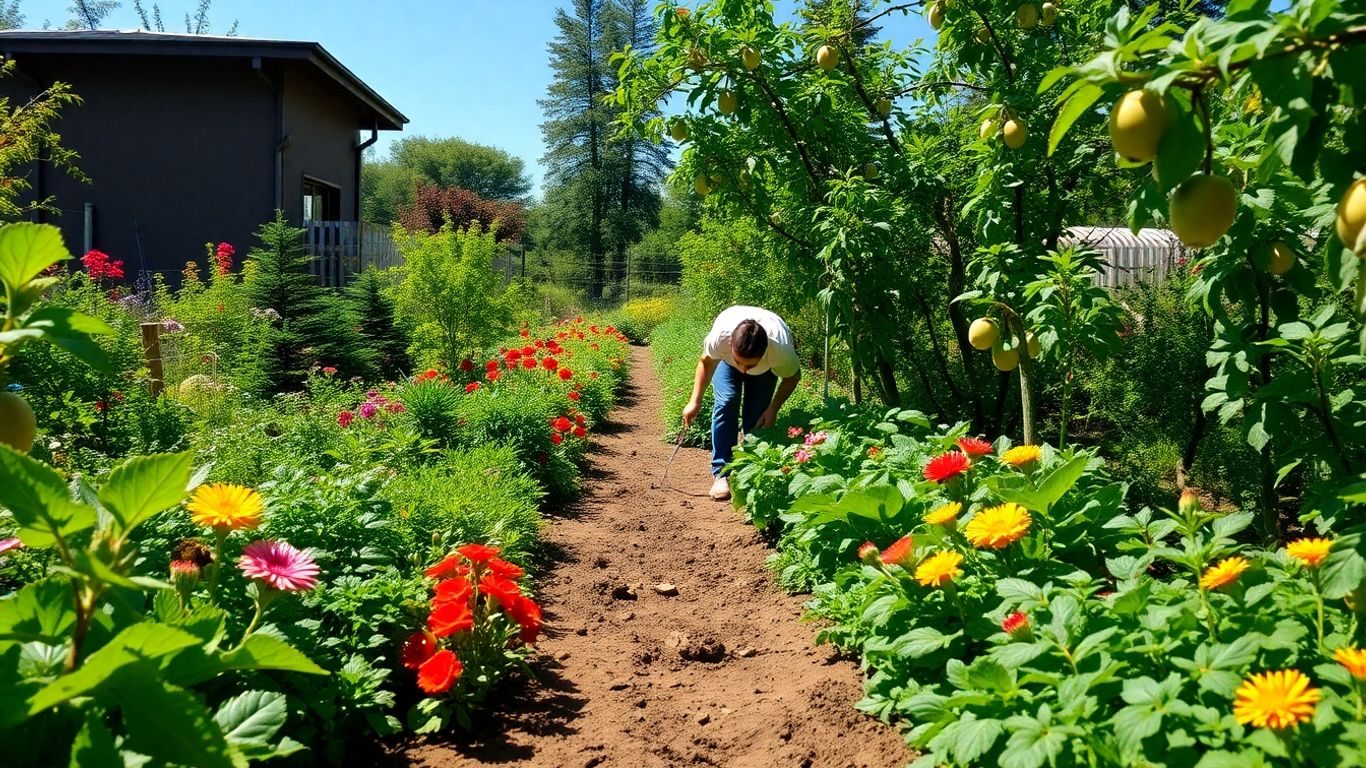 Grădină permacultură România, agricultură sustenabilă, natură