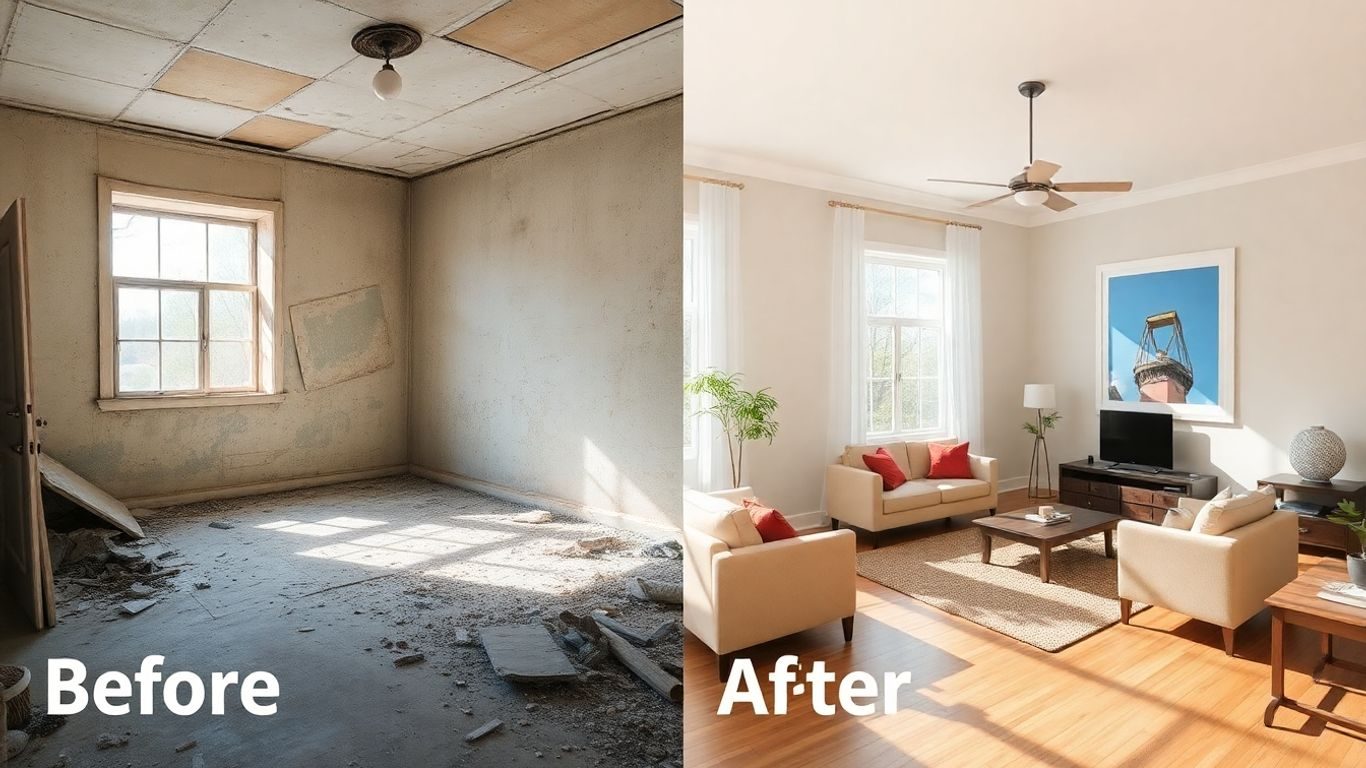 Home Living 16 Casă renovată: înainte și după.