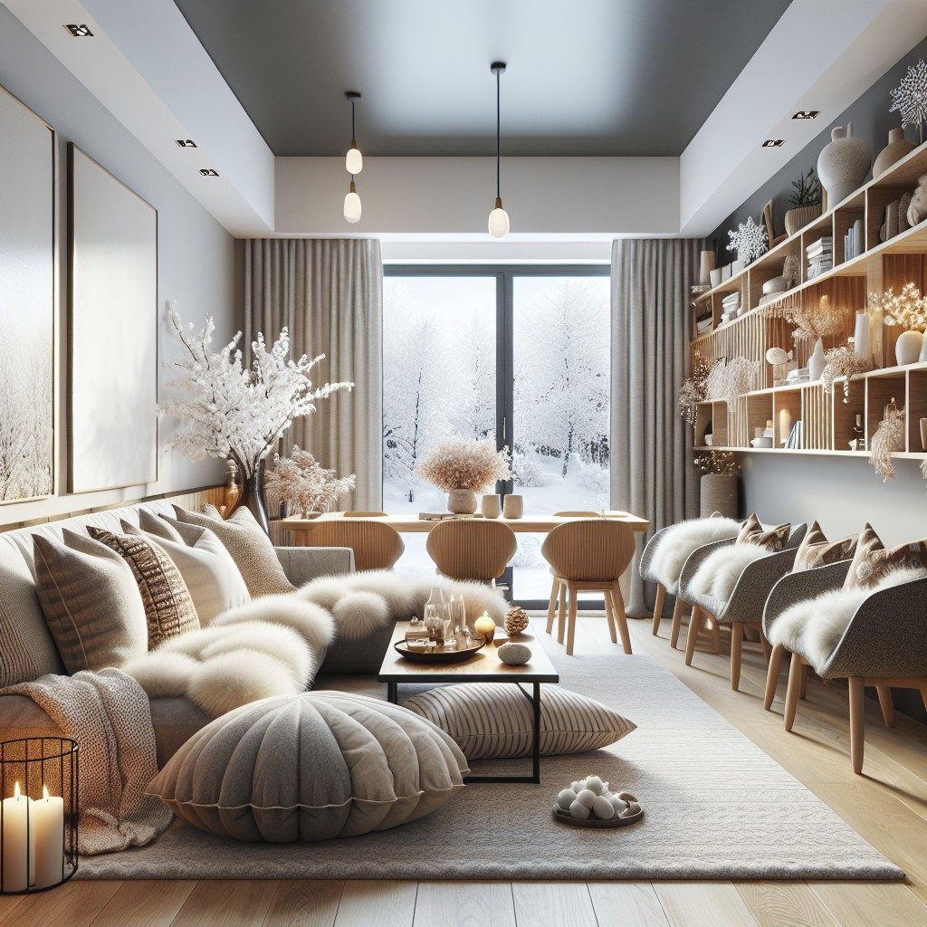 Mobilier multifunctional care optimizează spațiile mici iarna aceasta